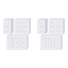 40Pcs Wall Insulation Outlet Insulators Sealers,Electrical Outlet Insulation Pads for Wall, Light, Socket