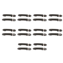 40x Auto Exterieur Deurklink Cover Trim voor  86 GT86  BRZ 2012-2020 (Koolstofvezel)