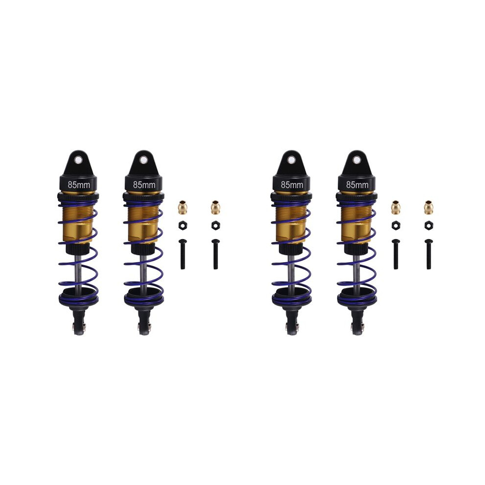 2Set Oil Adjustable 85Mm Metal Damper For 1/10 Rc Buggy Truck Short Course Rally Car Truck Parts 6032510524756
