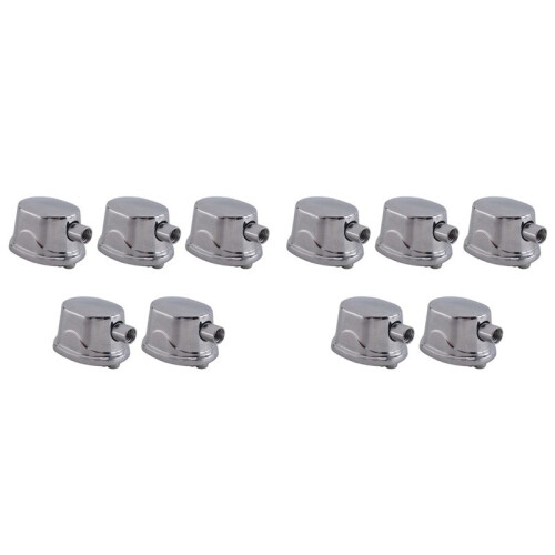 10PCS Silver Alloy Drum Kit Rectangular Claw Hook Lug Single End Drum Percussion Accessory Replacement Parts