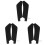 6Pcs Universal Car Rear Bumper Lip Diffuser Splitter Spoiler Scratch Protector 1
