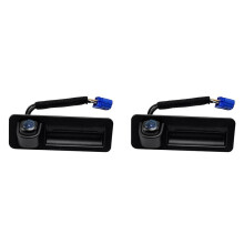 2X 95760-F2001 Baklucka Handtag Bakre Kamera 95760-F2300 för 2017+ Back- Kamera för Bagageutrymmesparkering