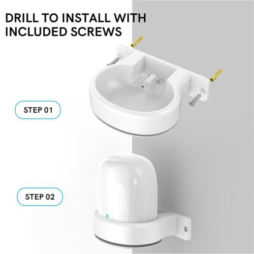 for  Nest WiFi Pro Wall Mounting Bracket Intelligent Speaker Wall Storage Bracket Base, 3 PCS 2
