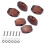 24 Pcs/Set Guitar Tuning Peg Buttons, Tuning Pegs Knobs Machine Heads Buttons for Guitar 4