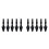 For   Stylus Pen Nib 10Pcs Replaceable High Sensitivity Writing Drawing Tablet Pencil Tip Accessories,Black D 1