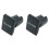 2X Car Inner Cigarette Lighter Panel Base Cover Power Socket Cap for  Prado LC150 2010-2017 85535-33060 Car Trim 1