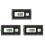 3X New 2-Wire 4-20MA Current Signal Generator Panel-Mounted Current Loop Generator 4 to 20MA Simulator High Precision 1