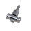 2X Electric Guitar String Buckle Holders with Mounting Screws Mounting Tree Guides Guitar Accessories Silver 5