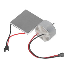 Heat Powered Fireplace Fan Motor with Aluminium & Brass, High Temp 200C