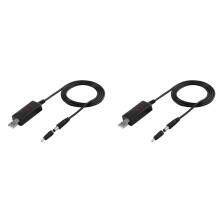 2X Cavo di Alimentazione USB da 5 V Un 9 V 12 V per Il Cavo 'Adattatore WIFI di Carica del Percorso Convertitore del Modulo USB Boost Tramite