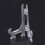24Pcs 3 Inch Plastic Easels Or Plate Holders Display Dinner Plate (Transparent) 7