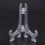 24Pcs 3 Inch Plastic Easels Or Plate Holders Display Dinner Plate (Transparent) 6