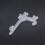 24Pcs 3 Inch Plastic Easels Or Plate Holders Display Dinner Plate (Transparent) 5