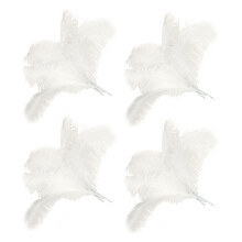 40 Piezas de Plumas de Avestruz Naturales Decoración para Fiesta de Boda  45-50cm