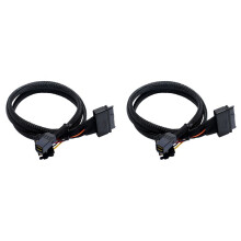 2X  SAS SFF8643 U.2 Un 8639+15PIN Cavo di Alimentazione NVMe Cavo di Collegamento Dati Disco Rigido SFF8643 Un SFF8639 Cavo Disco Rigido