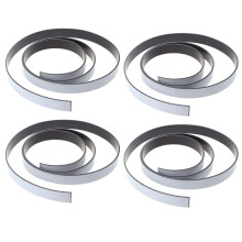 4pcs 1M Ribbon Magnet Magnetic Flexible Roller Strip Magnet Adhesive Strip 10X1.5mm