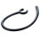 15 Pcs Handfree 5.5mm Hole Black Plastic Earhook for  Earphone 4