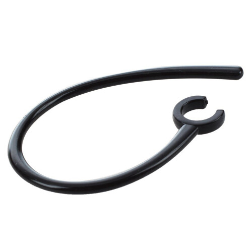 15 Pcs Handfree 5.5mm Hole Black Plastic Earhook for  Earphone 2