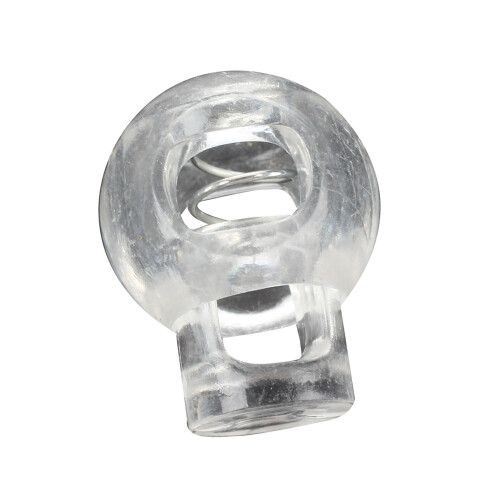 Plastic Toggle Spring Stop Single Hole String Cord Locks 20 Pcs 1