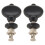8 Tuning Pegs Pin for Ukulele and Other Various Instruments--Black 1