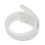 2X Unisex Stylish Candy Colours Silicone Plastic Belt White 3
