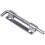 4X Hardware Spring Loaded Metal Security  Bolt  3.5 inch Long Silver Tone 2