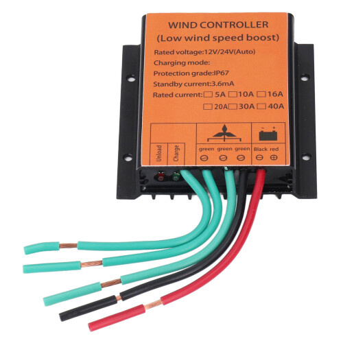 Windturbinenregler 12 V 24 V Universal 20 A 2