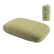 Camping Pillow, Foam Neck Pillow for Outdoor Camping, Portable Green Foam Travel Pillow for Lunch Breaks