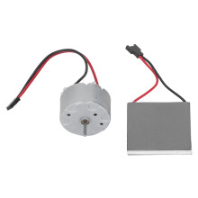 Heat Powered Fireplace Fan Motor, Aluminium Alloy, Brass, 200C Temp