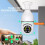 Wireless 1080P Bulb Security Camera 360 Pan Night Vision for Home 3