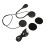 M5H 250mAh schwarzes Helm-Bluetooth-Headset 20-30m 9