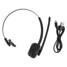 Business Bluetooth Headset With Microphone Low Noise Technology Comfortable Headset For Office Call Centers Noise Cancellation Bluetooth Earpiece For