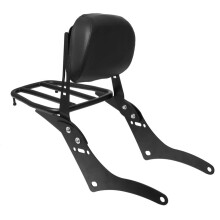 Motorcycle Sissy Bar Backrest for Rebel 300 500 CMX300 CMX500 20172023 with Detachable Luggage Rack
