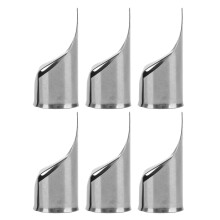 6Pcs Stainless Steel Finger Lapel Angler Sewing Tools for Garments