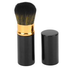 Einziehbarer Make-up-Pinsel, Airbrush-Finish für makellose, hohe Deckkraft, leicht zu reinigen, vielseitig einsetzbar mit Schutzkappe, tragbares