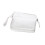 Double-layer Makeup Bag 25x16x15cm CreamYellow Cap. 8
