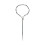 Moderner Symbolschmuck mit dynamischen Bewegungsketten und 1