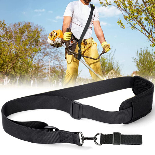 Shoulder Strap for Brush Cutter with Adjustable Length and Breathable Dual Shoulder Support
