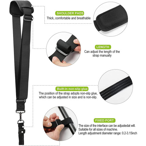Shoulder Strap for Brush Cutter with Adjustable Length and Breathable Dual Shoulder Support 1