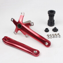 Cycling Pedal Powerhouse, Alloy Material Pedal Crank Set Ensures High Strength For Your Ride, Ergonomic Structure And Lightweight Design For A Smooth