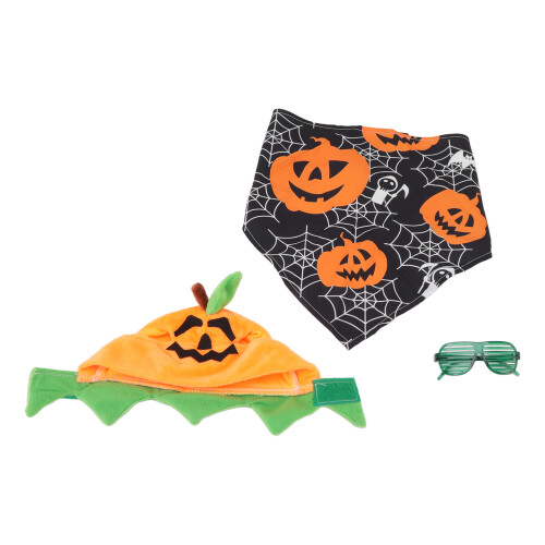Αξιολάτρευτες μπαντάνες για σκύλους για το Halloween, μοναδικές διακοσμήσεις με 2