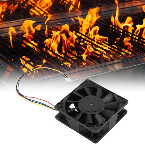 Ventola di raffreddamento ad alta pressione statica, dissipatore per case computer da 12 V con cuscinetti a sfera di precisione, ventola di 2