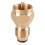 Propane Refill Adapter for Pressure Balancing Capability Universal Usage, Solid Brass Precise Threads Good for Emergency Easy Installation 3