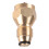 Propane Refill Adapter for Pressure Balancing Capability Universal Usage, Solid Brass Precise Threads Good for Emergency Easy Installation 2
