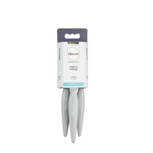Harris Harris Essentials Wall & Ceiling Paint Brush Set (Pack of 3)