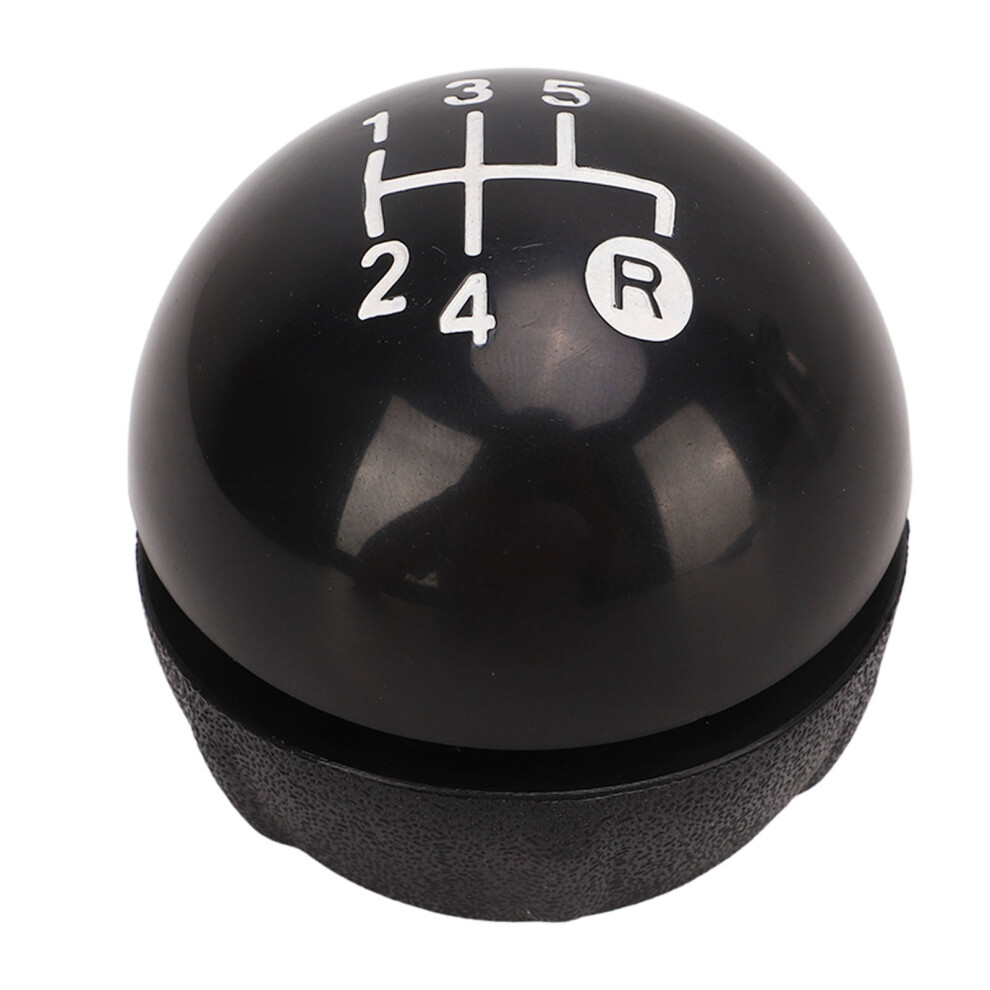Manual Gear Shift Knob Head For Fiat 500 2007-2018 Black/White 8211372920014