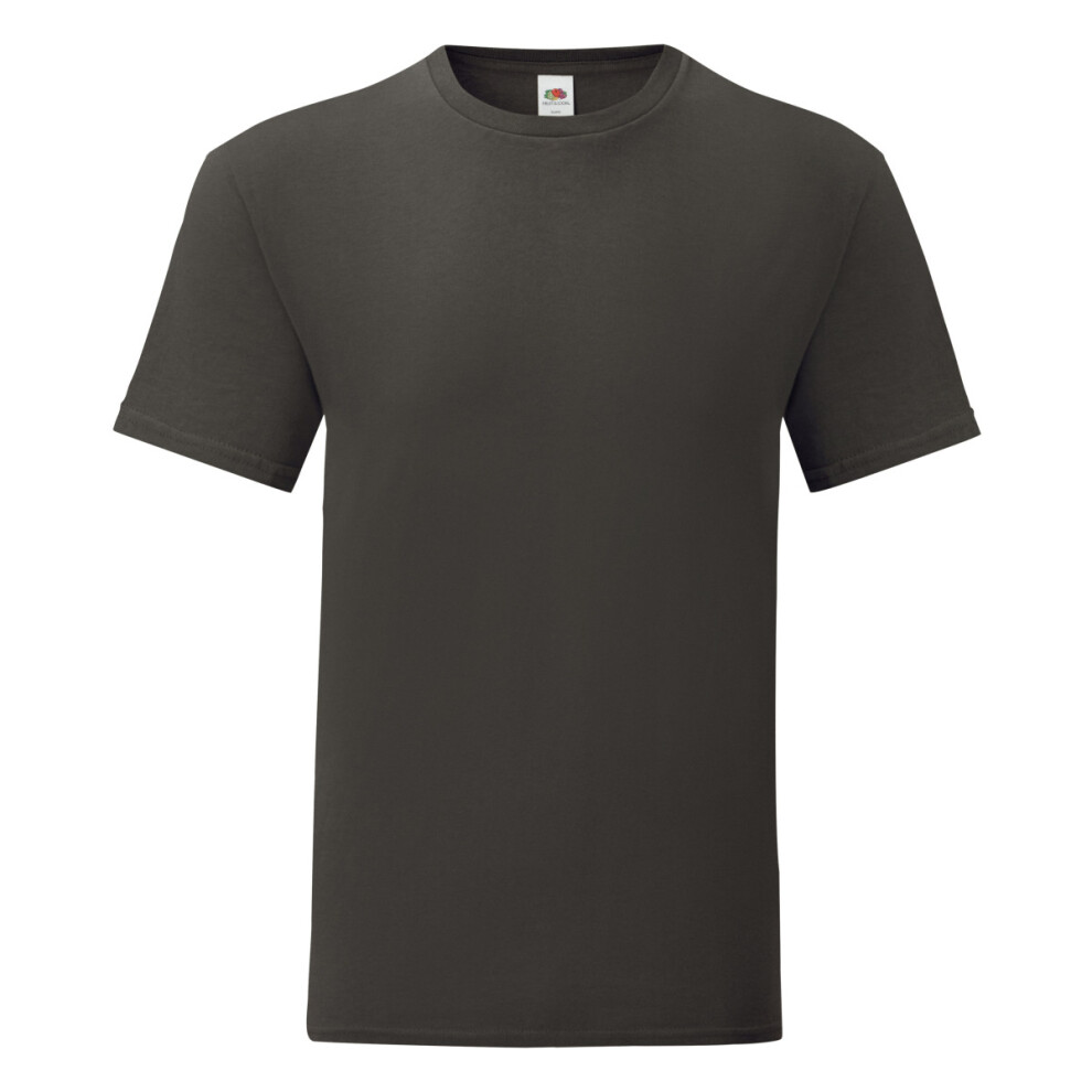 Fruit Of The Loom (Xl, Light Graphite Grey) Mens Iconic T-Shirt (Pack Of 5)