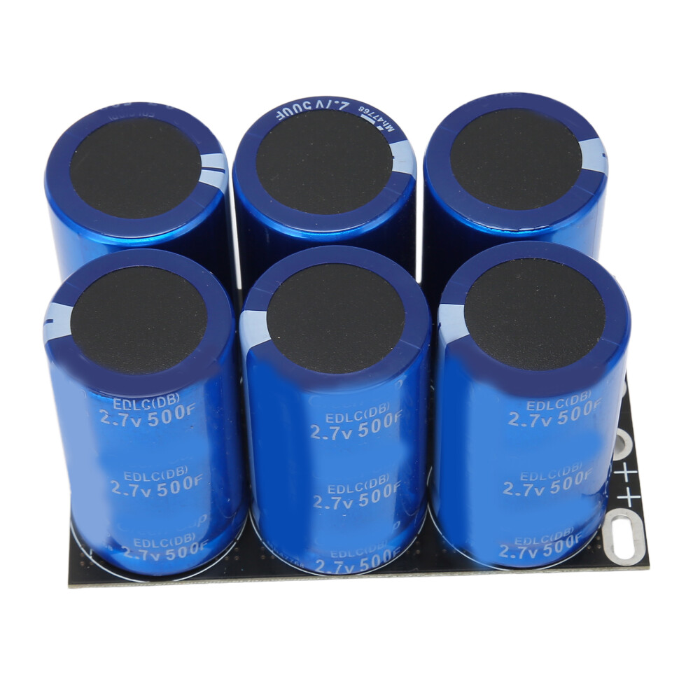 16V 83F Aluminum Electrolytic Capacitor Module, 6Pcs 500F 2.7V 5091378553484