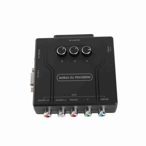 RGBS VGA SCART zu YPBPR Komponentenkonverter für 1