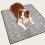 Washable Dog Pee Pads Bone Pattern 100x90cm Waterproof Reusable 5